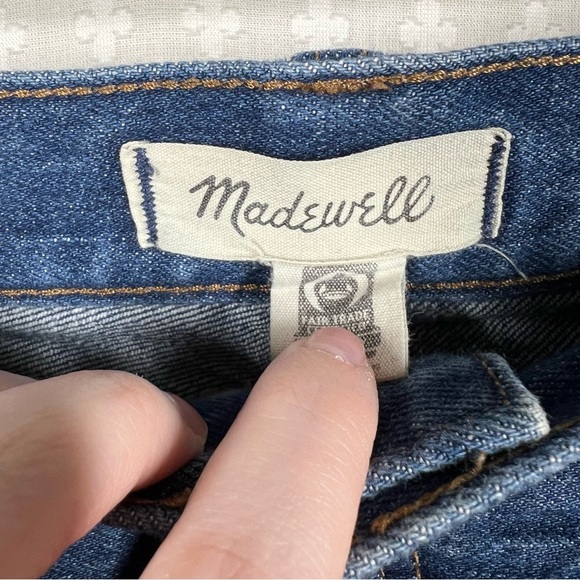 Madewell Dark Wash The Perfect Vintage Straight Jeans - Picture 3 of 7